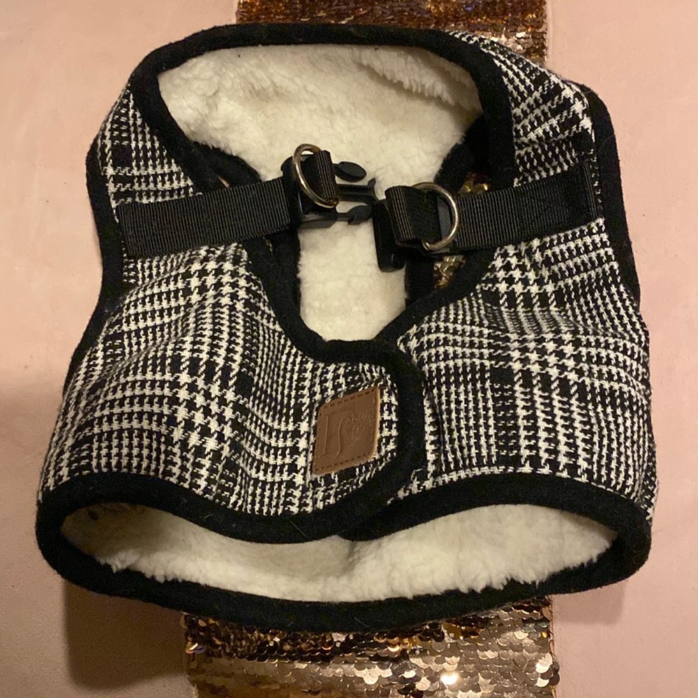 Forever Friends Adorable Fleece Lined Harness Jacket